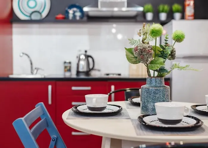 Apartment є світло в квартирі Two-room On Lanzheronovskaya