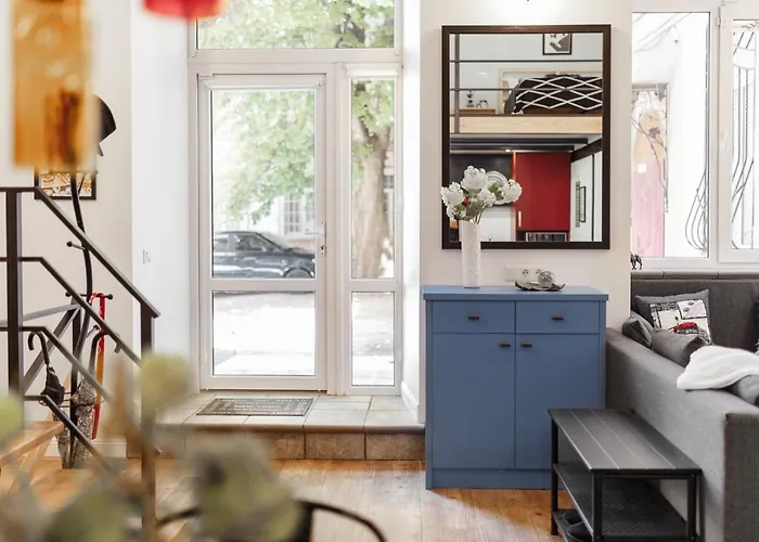 公寓 є світло в квартирі Two-room On Lanzheronovskaya